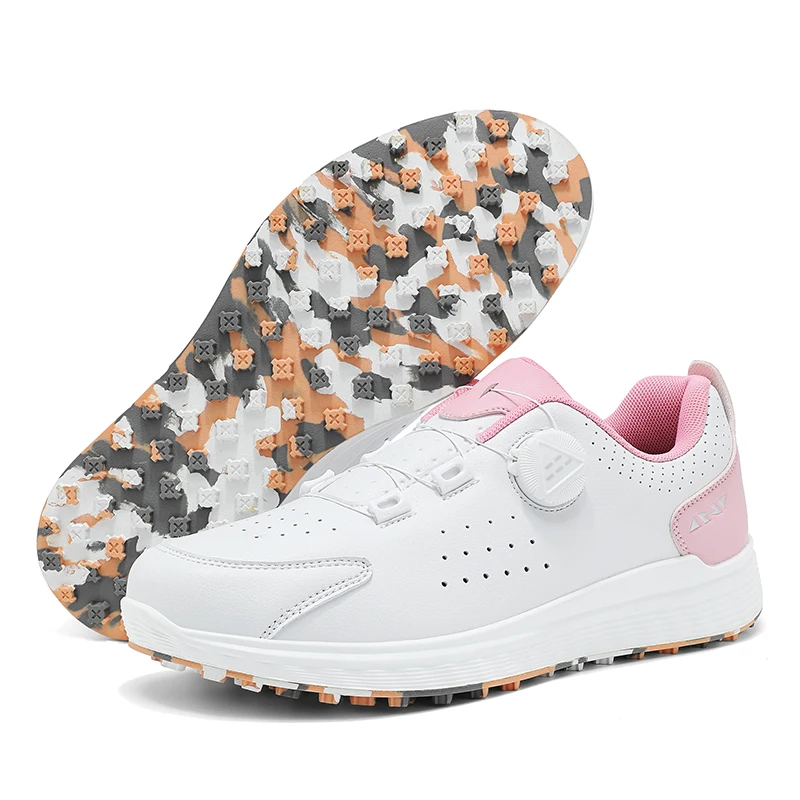 

Golf Shoes Mens Spikeless Anti-Slip Breathable Lightweight Golf Sneakers Outdoor Comfortable Walking Training Shoes Waterproof