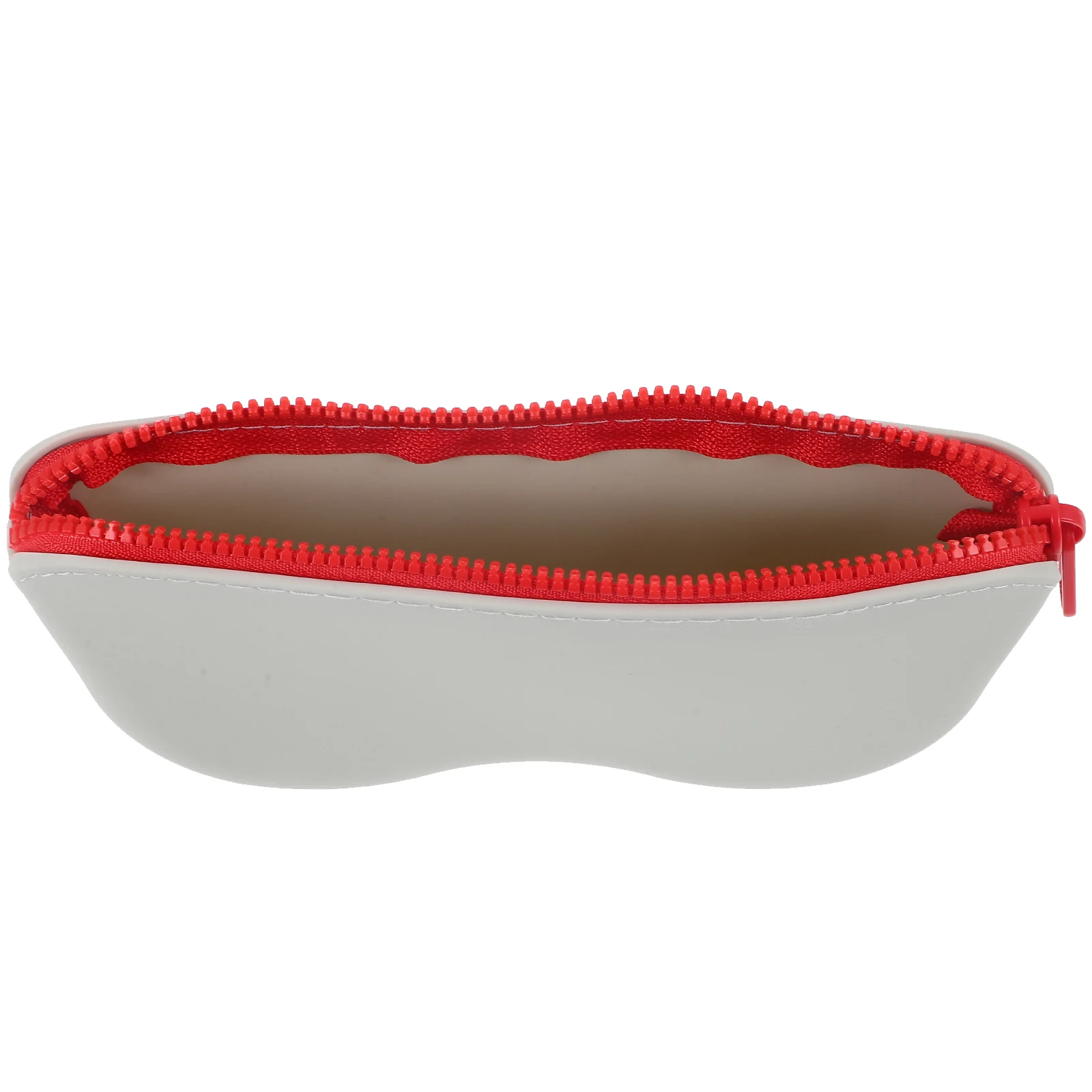 

Glasses Bag Silicone Pouch for Women Gray White Rectangle Case Waterproof Dustproof Sunglasses Storage Travel Lightweight