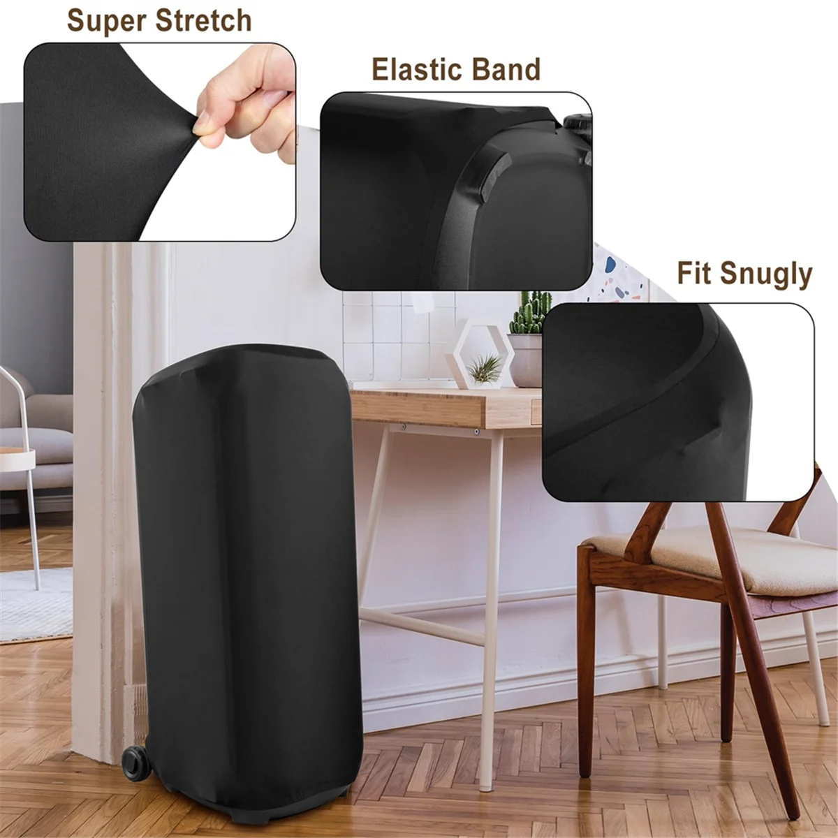 حافظة واقية لغطاء الغبار لهاتف JBL Partybox 710، مكبر صوت محمول للحفلات، غطاء غبار قابل للتمدد مع شريط مطاطي