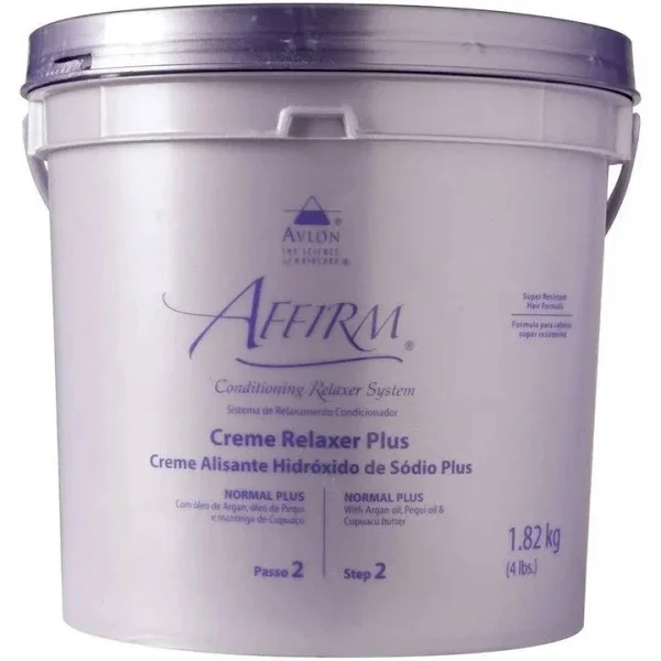 Avlon Affirm Creme Alisante Hidróxido de Sódio Normal Plus 900g