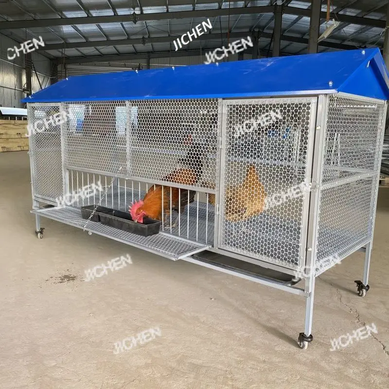حظيرة الدجاج المدببة في الهواء الطلق حظيرة الحمام فتحة التشفير المضادة للنشر المضادة للماوس غير الصدأ القابلة للإزالة قفص تربية قفص