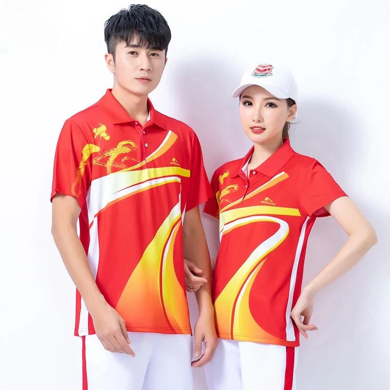 JinGuan Ropa deportiva Verano ex ort Sve Fitn Badminton Conjunto de camiseta Azul Cetición orm up Compra