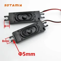 SOTAMIA 5017 미니 TV 스피커, 패시브 캐비티 스피커, 멀티미디어 광고, PC 컴퓨터, 스마트 홈, HIFI 라우드 스피커, 8 Ohm, 2W, 2 개