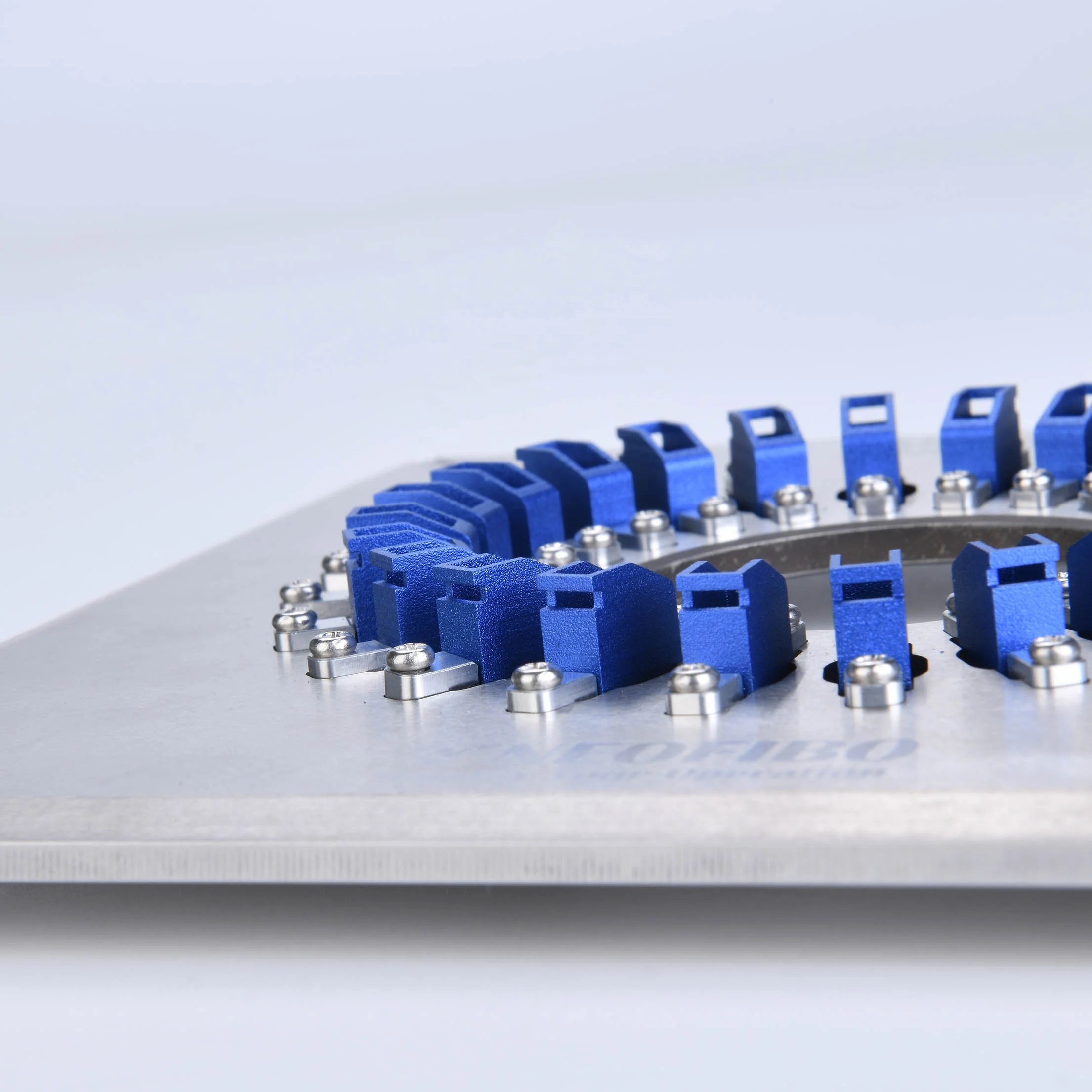 MDC-UPC-48 48 Port MDC UPC Connectors jig Polishing plate Fixture Connector Optic Fiber optic Polishing Fixture