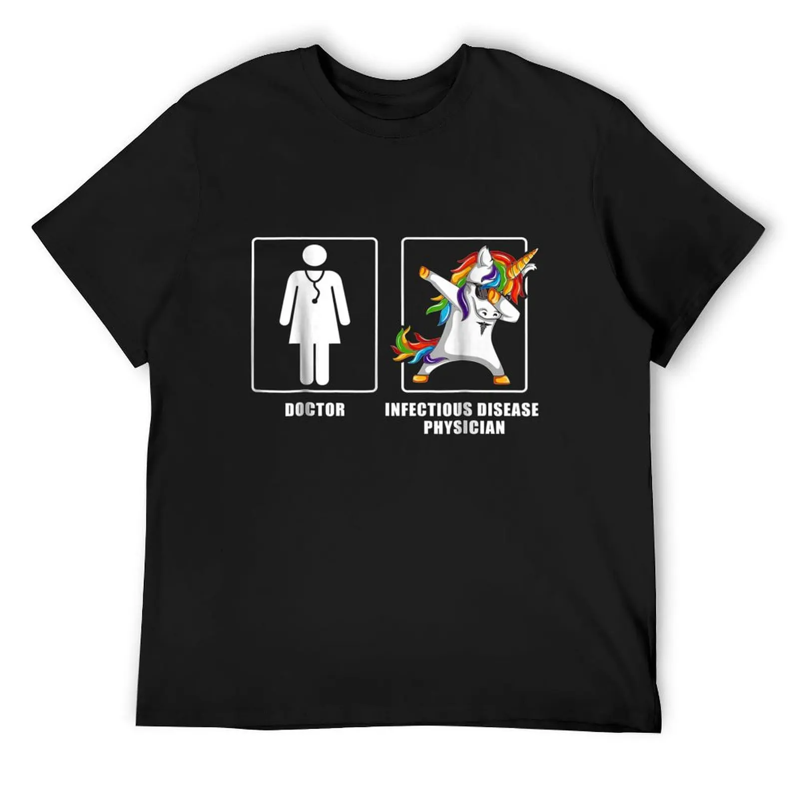 

Cool Infectious Disease Physician Unicorn Funny Shirt T-Shirt Louboutins anime clothes Aesthetic clothing men graphic t shirts