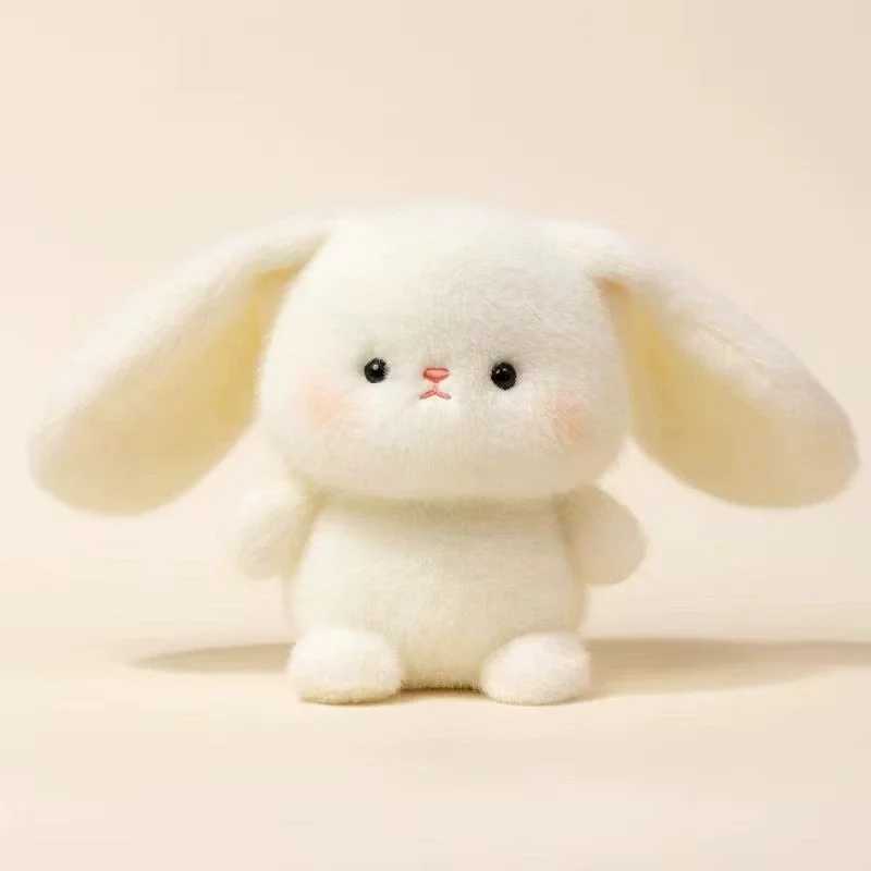 1pc16cm/6.29in cute table companion little elephant plush toy doll table ornament piggy rabbit puppet companion study hitch gift