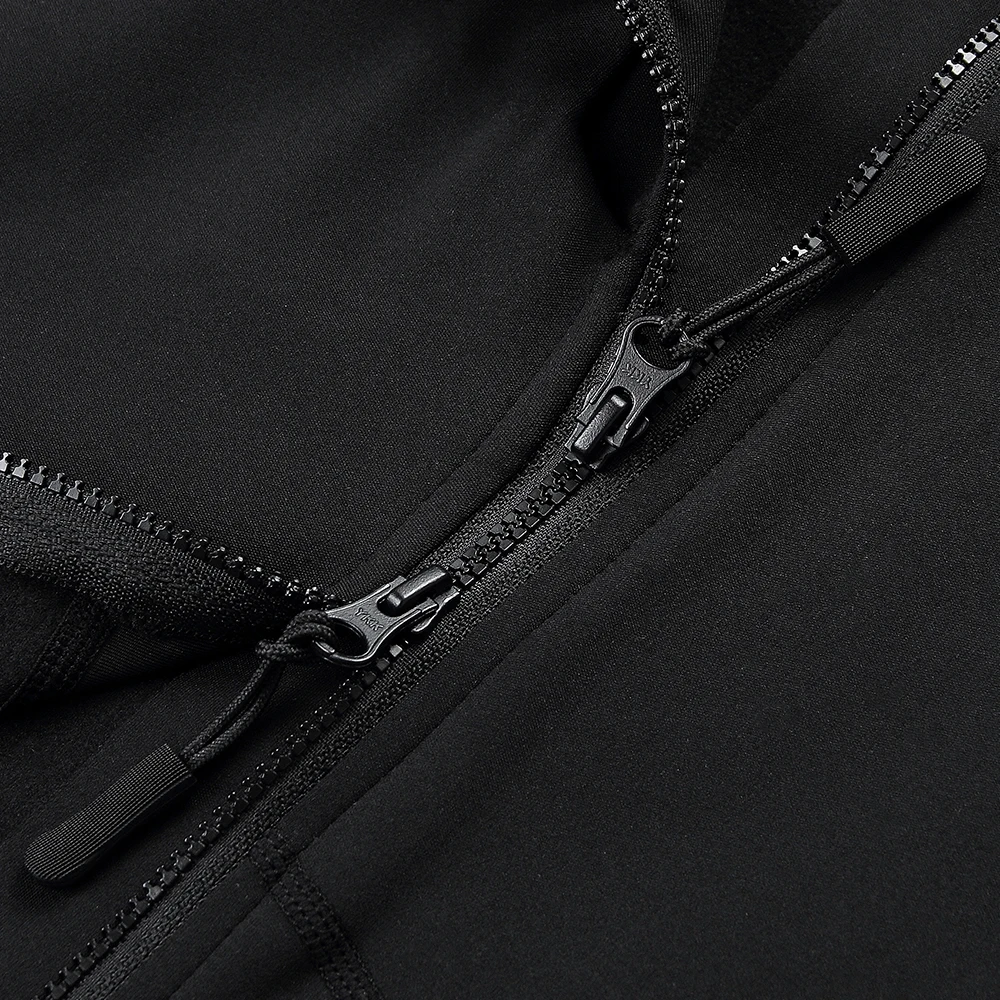 WOSAWE Damen Winter Fahrradweste Wärmehaltende Fleece-Weste Winddichte Radweste Ärmellose Weste Dehnbarer Stoff Mit Zwei-Wege-Reißverschluss – Detail 5