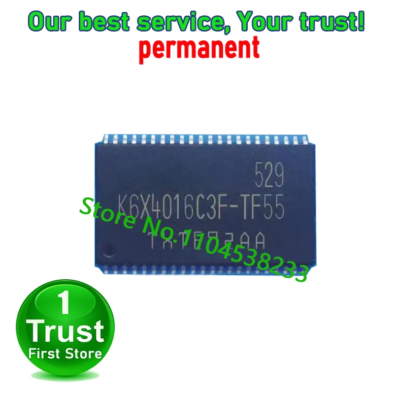 K6X4016C3F-UF55 K6X4016C3F-TF55 10PCS/LOT   K6X4016T3F-TF70 TSOP44  Trust First   in stock