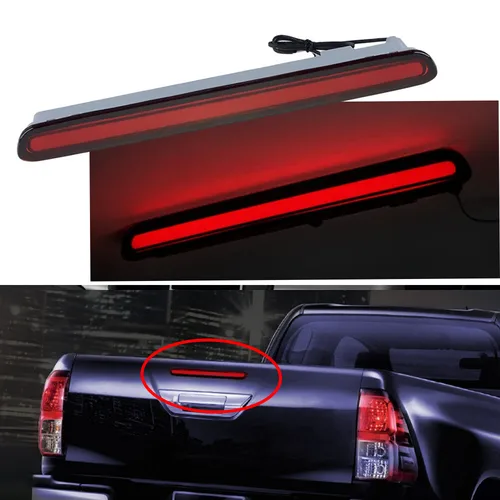 Imagen 2 del producto Luz de freno trasera de montaje alto para coche, lámpara de parada de tercer nivel Central para Toyota Hilux Revo Vigo 2015-2018 32915006872, accesorios para automóviles