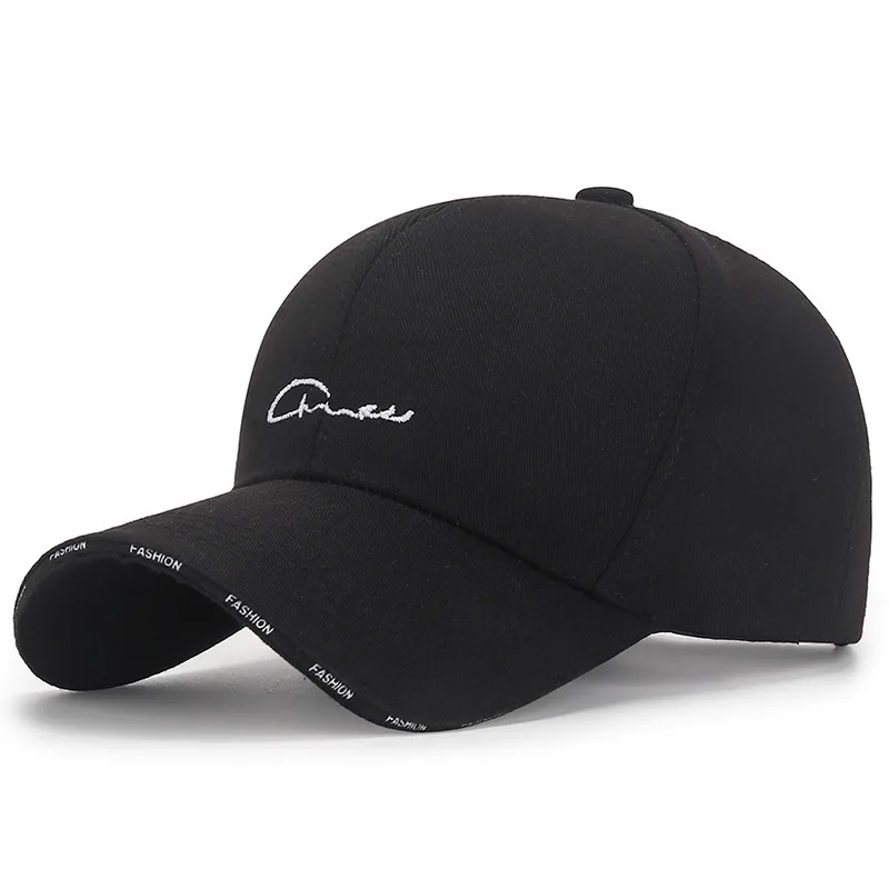 

Fashion Big Head Men Women Cotton Sandwich Brim Casual Duck Tongue Cap Sunscreen Hat Youth Street Outdoor Travel Baseball Cap