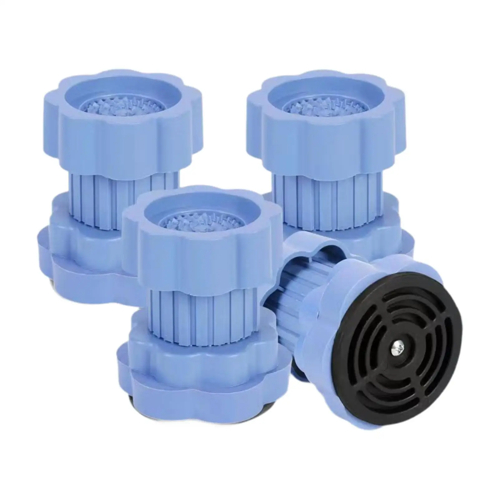 4x almofadas antivibração para máquina de lavar, peças de eletrodomésticos, proteção de piso, pedestais para estrutura de cama, sofá, cadeira, mesas