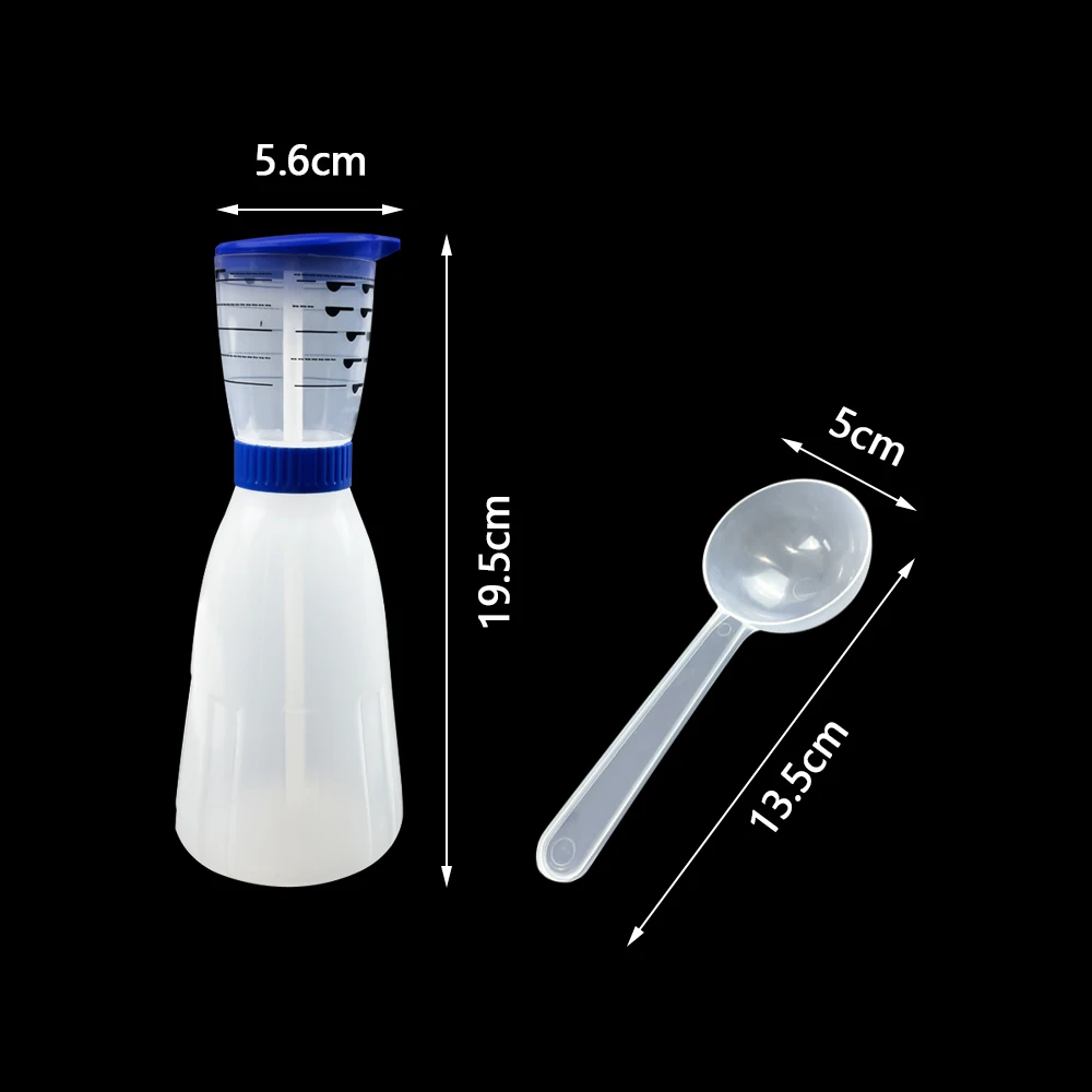 1Pcs Dental Alginate Mixing Cups Measuring Bottle Oral Impression Material Stirring Kettle Spoon Dentistry Equipment Tools