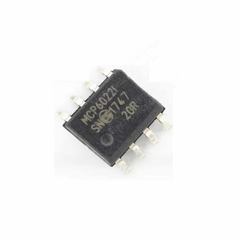 10PCS MCP6022-I Silk Screen MCP6022I package SOP-8 general purpose operational amplifier