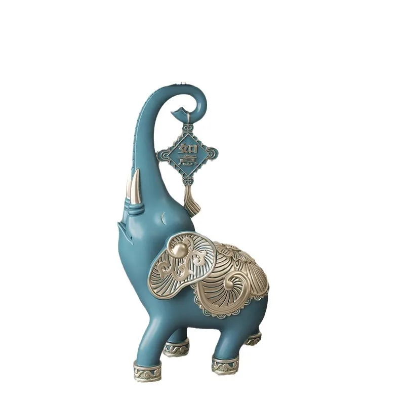 Floor-to-ceiling elephant living room home coffee table large ornament housewarming gift