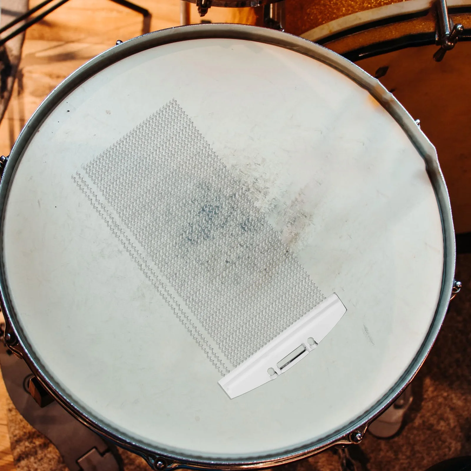 

Snare Drum Wire Straps Iron Material Anti-Choking End Plates Reduced Buzzing Professional Replacement Percussion String