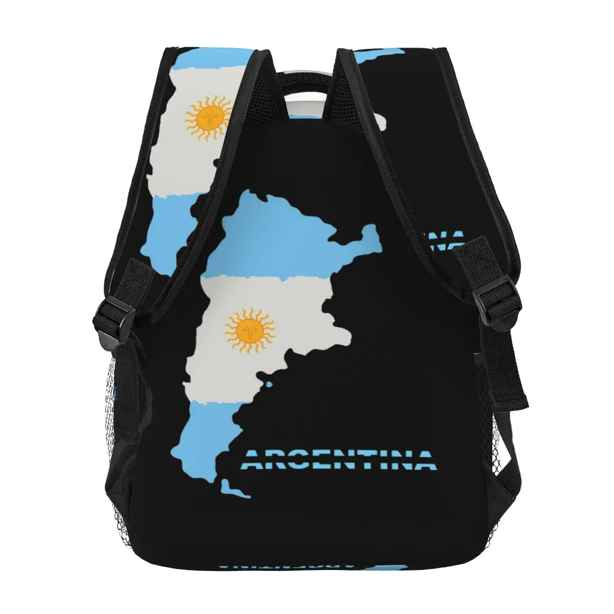 Zaino con bandiera mappa argentina Zaino di vendita calda Zaino per bambini di grande capacità Borsa da scuola Borse a tracolla per uomo Donna
