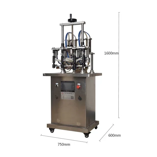 Semi-Automatic Vacuum Perfume Filling Machine Parfum Fabrication Machine for Business Use