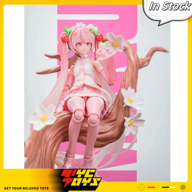 

New Stock BLOKEES HATSUNE MIKU Sakura Assembling Movability Collect Miracle version Project DIVA Arcade Action Figure Model Toys
