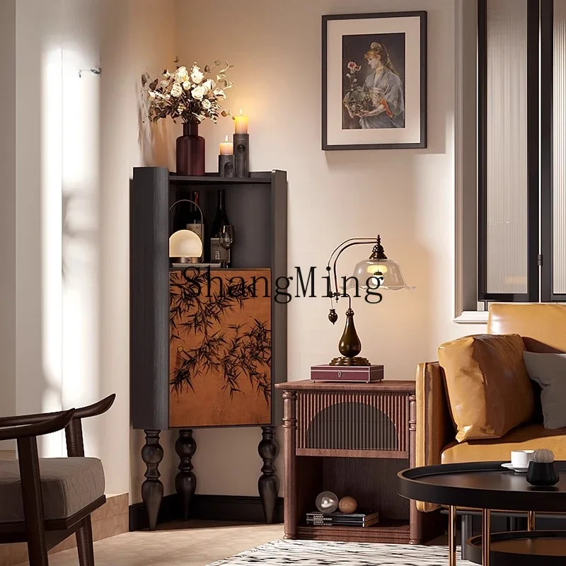 

CL triangle household corner locker, corner cabinet next to the sofa, corner cabinet against the wall