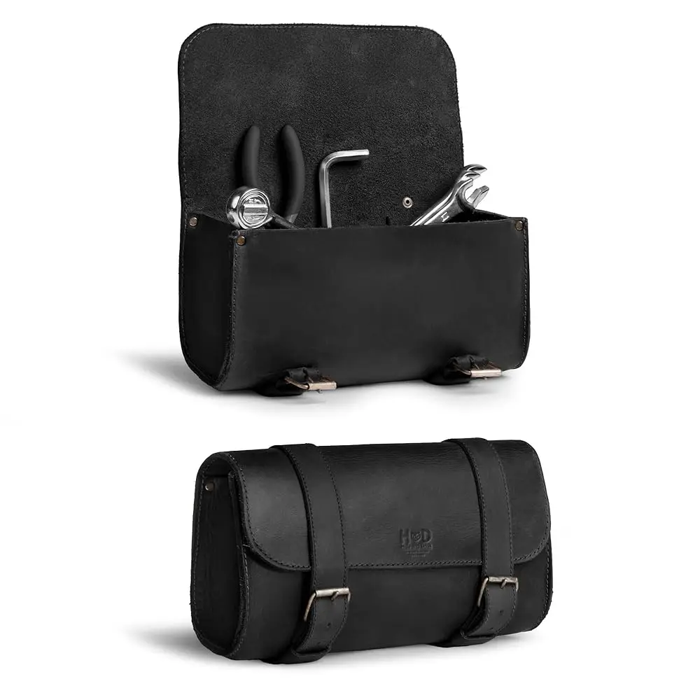 

Free Shipping , Motorcycle Handlebar Bag with 2 Adjustable Straps, Tool Organizer, Motorbike Pouch, Saddle Bag for Bike Commuter
