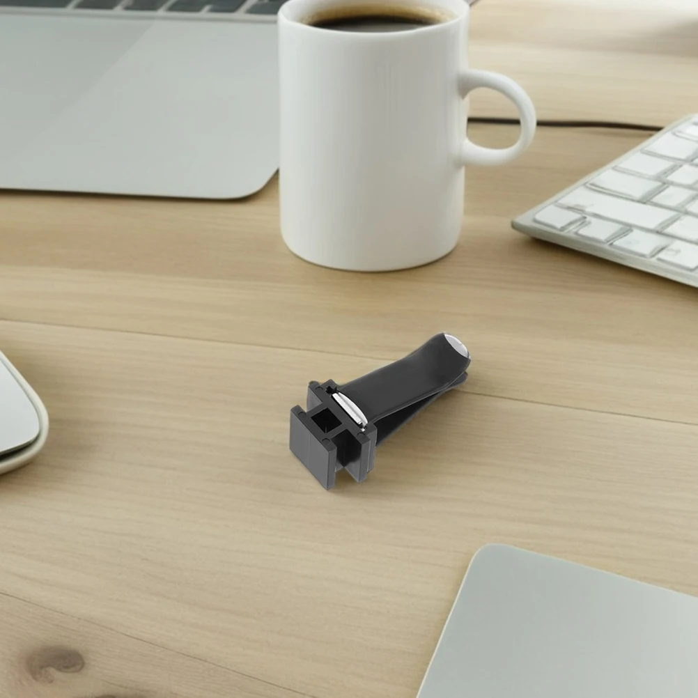 

10pcs Car Freshener Clips Black Auto Aromatherapy Clamps Conditioning Outlet Accessories Unique Square Design Durable Metal