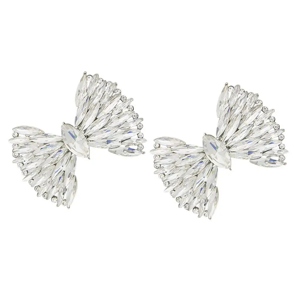 

Detachable Bowknot Shoe Clips for Flat Sandals High Heels Boots Buckle Accessories Shoe Bowknot Adornments Ornaments