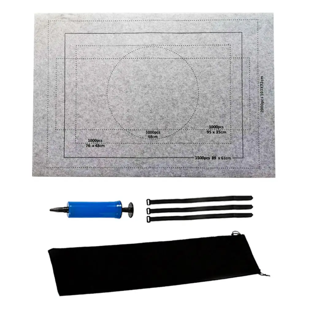 Portable Puzzle Play Mat 2000 Pieces Puzzles Travel Storage Bag