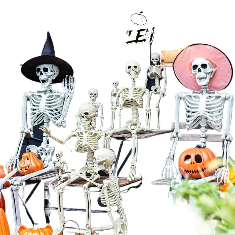 

Halloween props animal simulation human skull skeleton ornament bar kindergarten party scene decoration