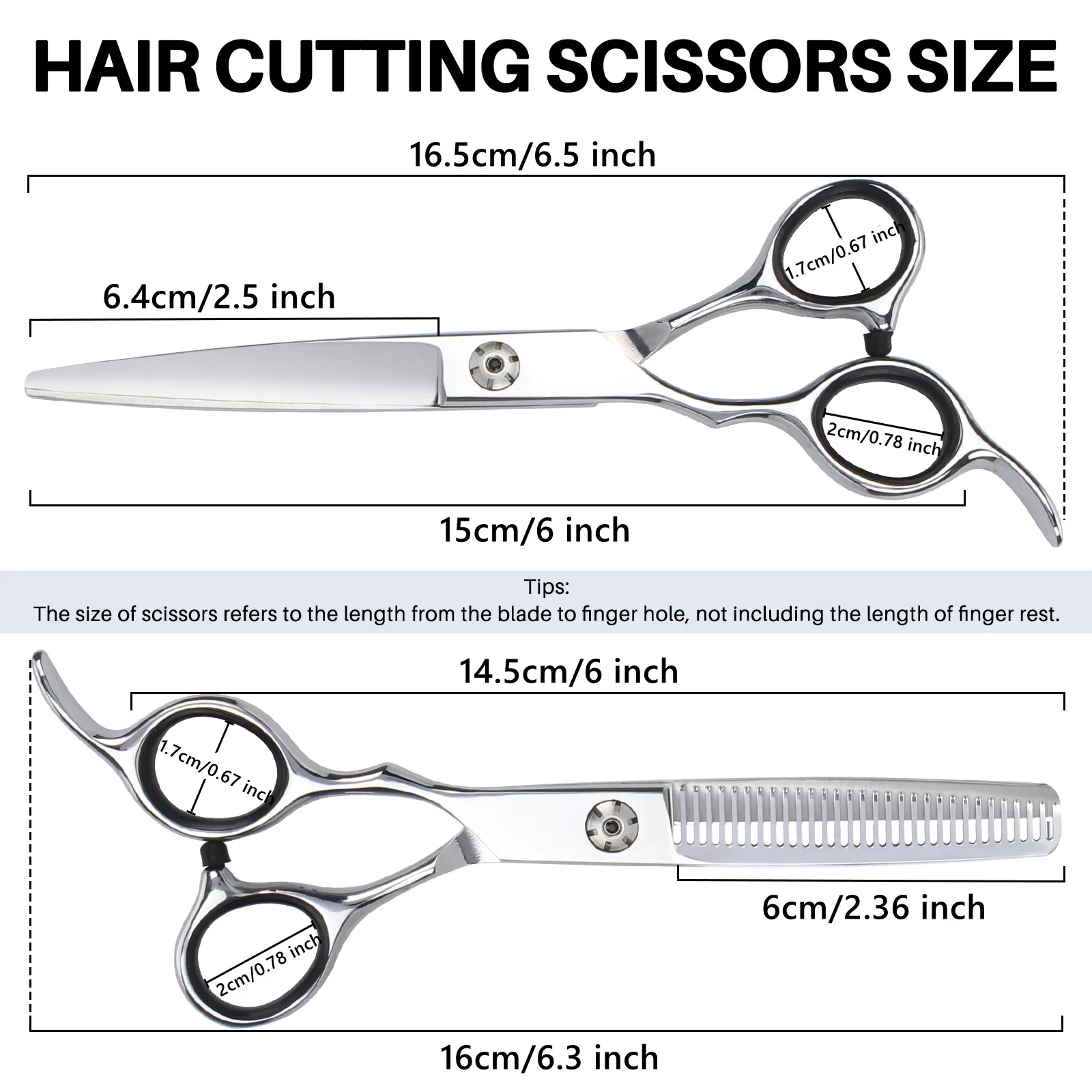 1 Set Left Handed Hairdressing Scissors【6 inch Left Hand Hair Scissor】For Salon Barber Left Cutting Lefty Thinning Shears Kit