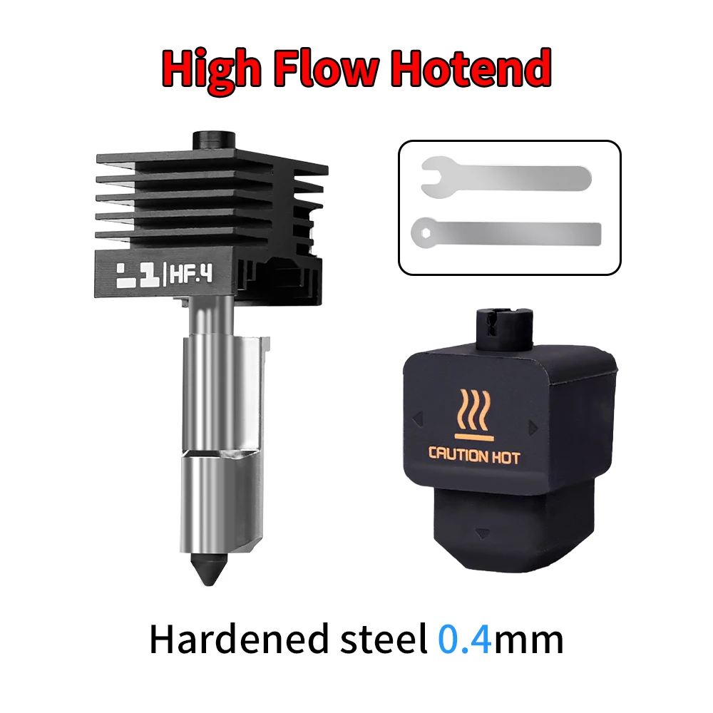 

H2S H2d Hotend High flow For Bmabu lab H2D Hot end For Bambulab Hardened Steel High Quality Hotend For H2s 3D Pinter Parts.