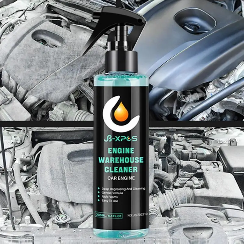 Car Engine Bay Cleaner Powerful Decontamination For Engine Compartment Oil Dust Grease Remover Car Cleaning Accessories