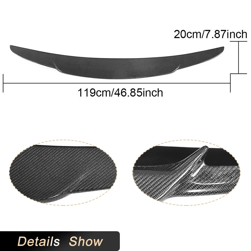 ألياف الكربون الخلفي الجذع المفسد أجنحة ل جاكوار XE XEL سيدان 4-Door 2015-2018 سباق السيارات الخلفي سبويلر التمهيد الجناح الشفاه طقم الجسم