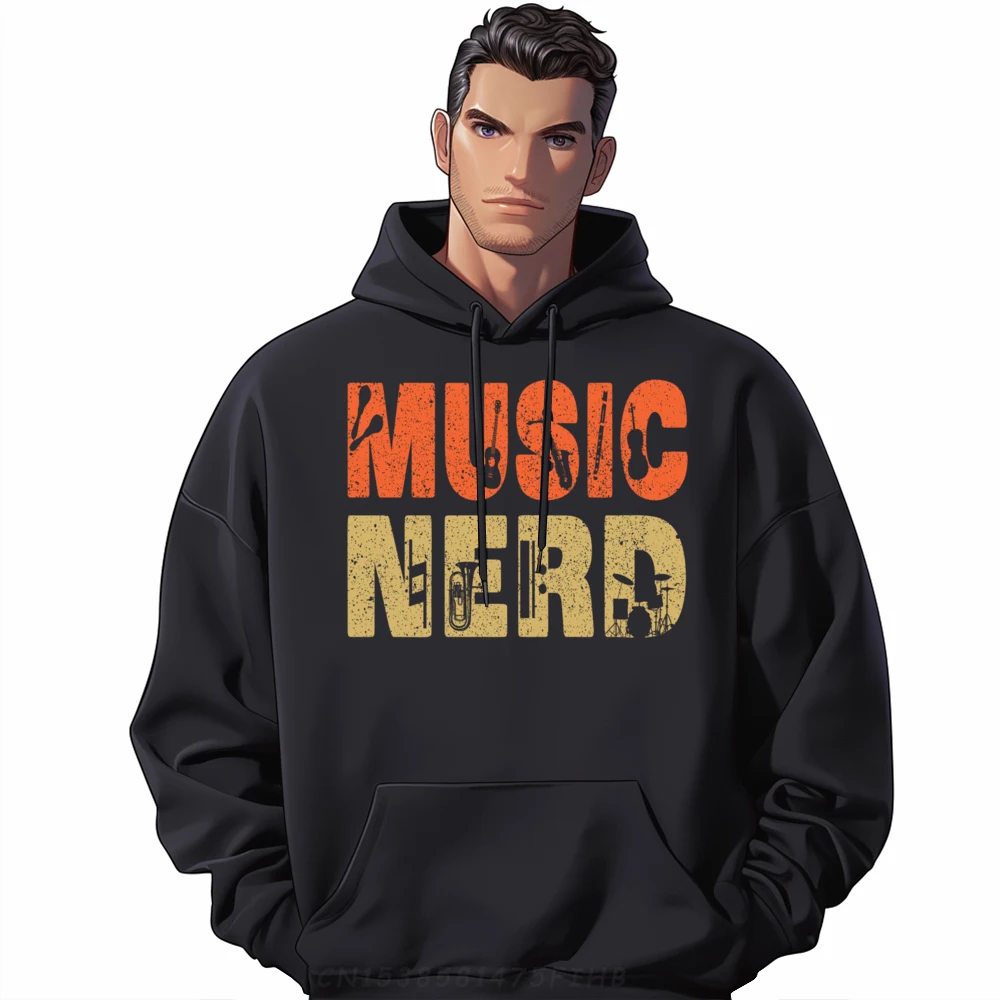 Love Sounds Vintage Retro Classic Music Nerd Graphic Sweatshirts Men Men's Sweatshirts New Hoodies