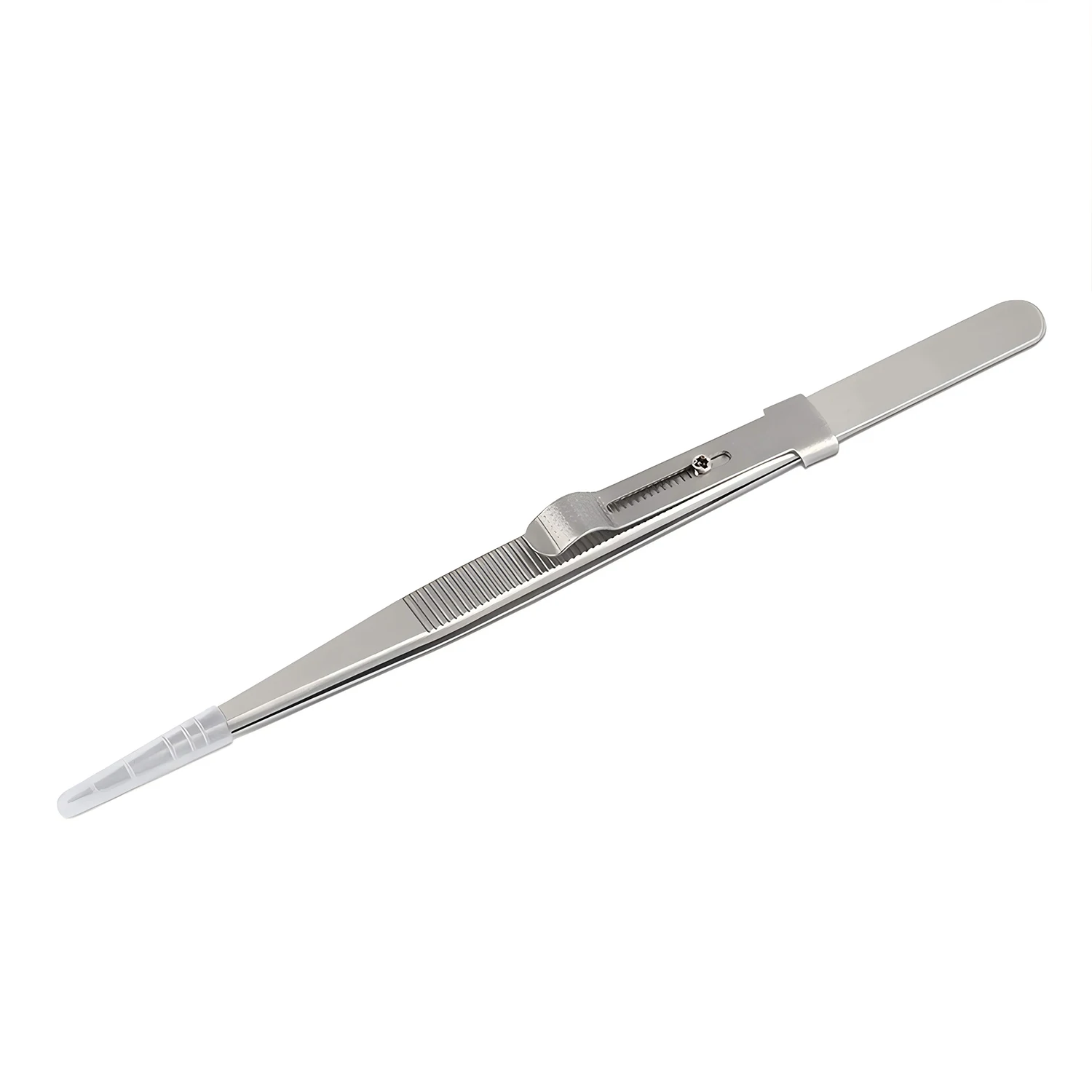 Precision Adjustable Slide Lock Tweezers Anti Static for Jewelry Electronic Components Holding Tightly Repair Tools