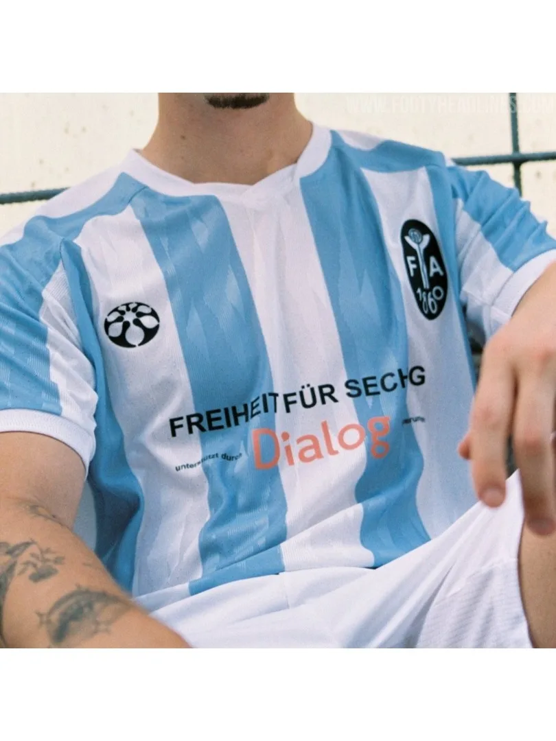 TSV 1860 München 2026_27 Saison Neues Fußballtrikot Locker Sitzendes Schnelltrocknendes Kurzarm-Sport-T-Shirt Passend für Eltern und Kinder