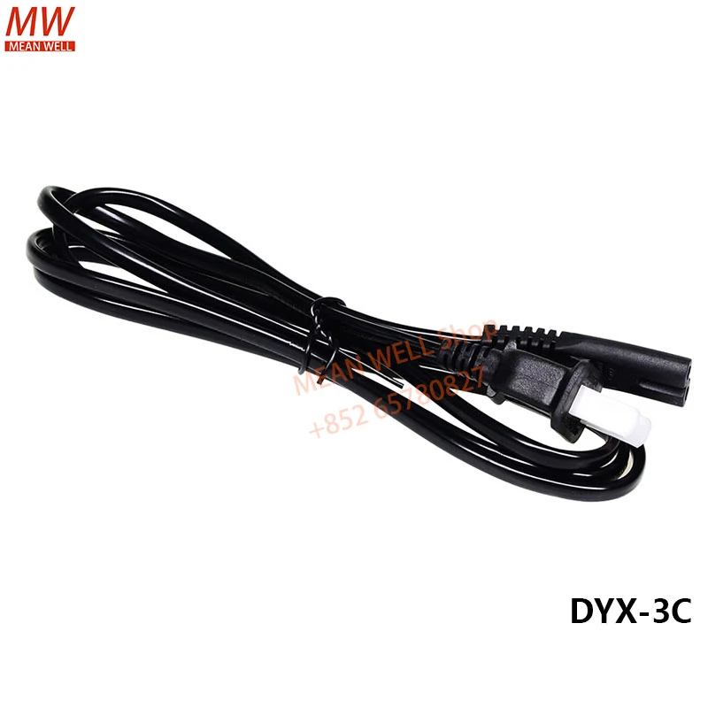 Original MEAN WELL Two-core AC power input cable (2 x 0.75 square 1.5 m long) DYX-3C