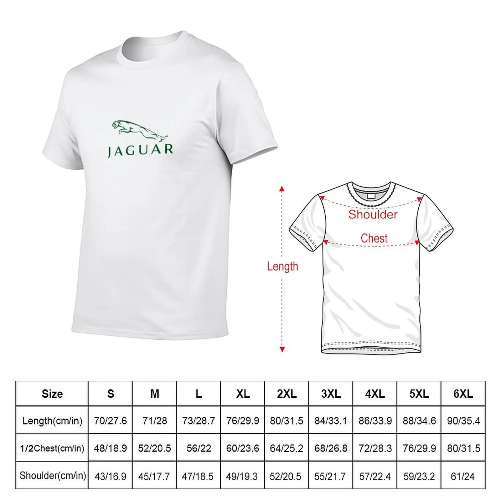 Etait-Camiseta de Jaguar Cars passionné para hombre, ropa kawaii, camisetas de pesas gruesas