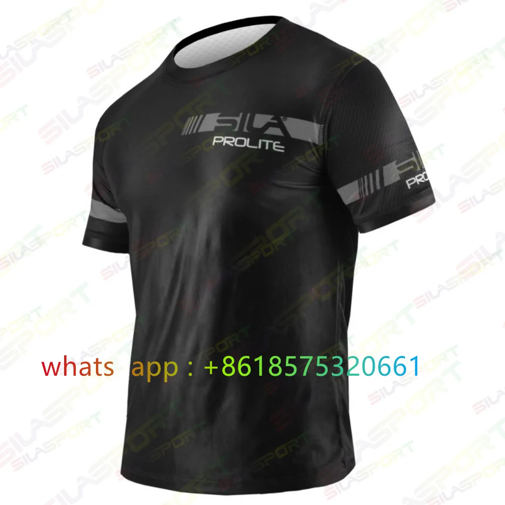 SILASPORT-Maillot de motocross VTT pour enfants, vêtements de descente de vélo de montagne BMX, maillot respirant de course Endflats, séchage rapide DH