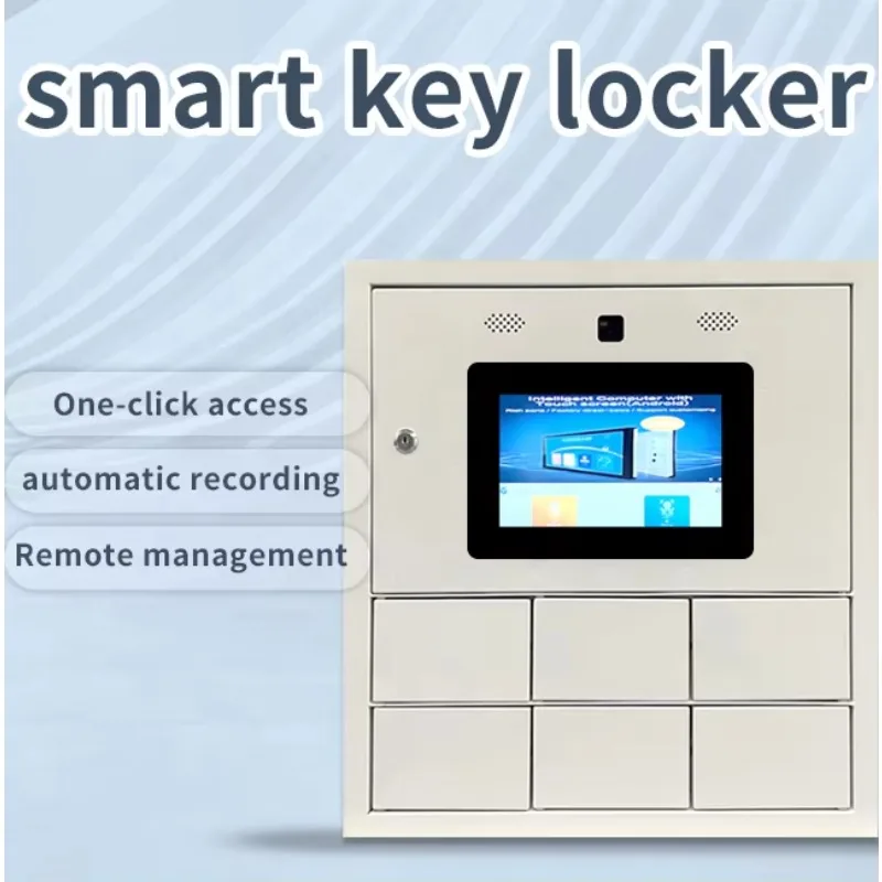 Customized 24-Hour Intelligent Car Key Locker Cabinet with Electronic Lock Smart Storage Lockers for Car Wash Shop or 4S Shop