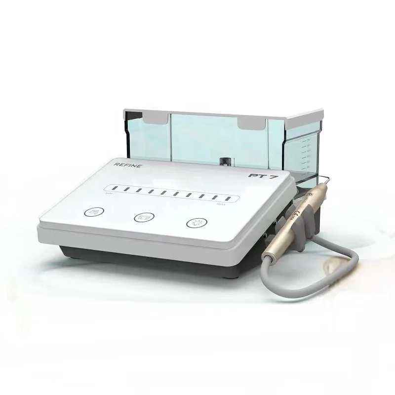 

Hot Selling Dental PT7 Ultrasonic Piezo Scaler Teeth Cleaning System Painless Period Treatment Device Tooth Cleaner Machine