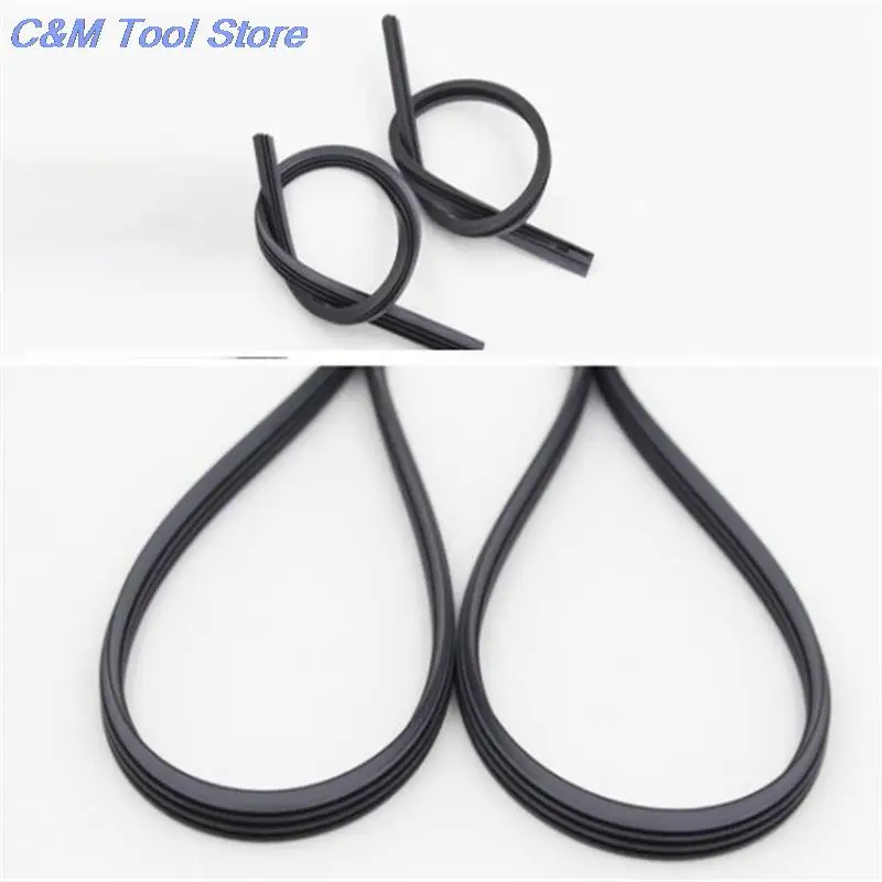 2PCS Silicone 26 Inch Car Bus Universal Frameless Windshield Wiper Blade Refill