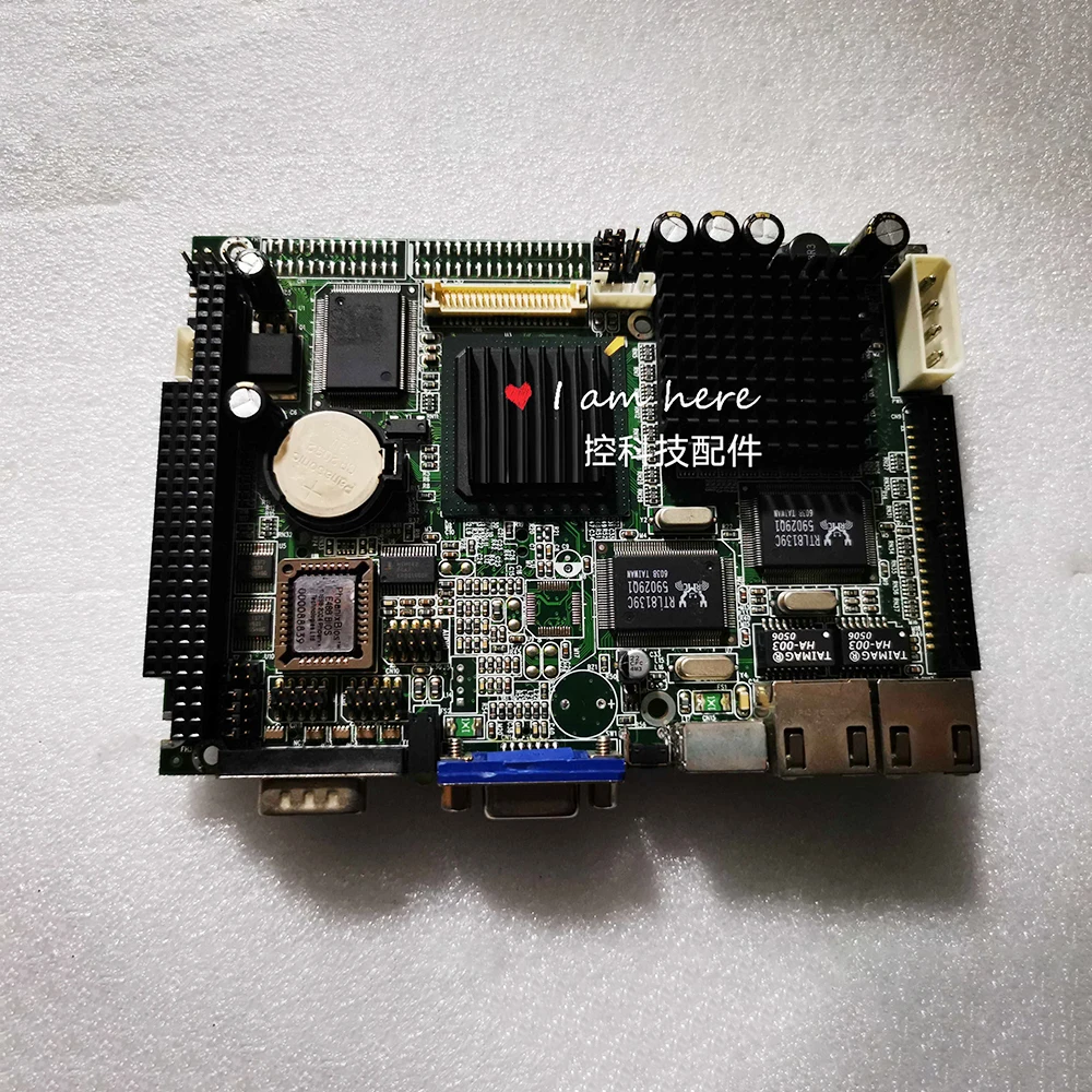 Original desmontado placa-mãe de equipamento médico de controle industrial de 3,5 polegadas ECM-3412 Rev.A1