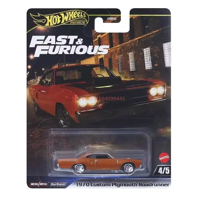 Original Hot Wheels Car Model Fast & Furious Series HNW46-L Toyota Subaru Nissan Collection Alloy Custom Model Ornament Gifts