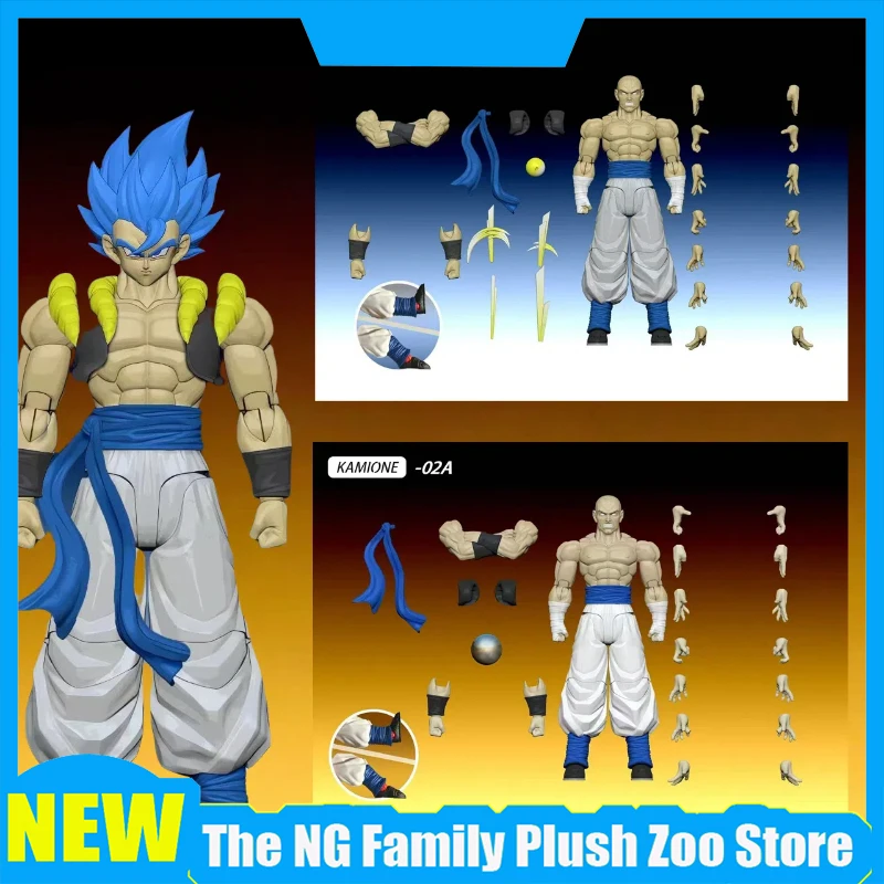 

New Tonsenarttoys Roof 02a 02b Kamione Super Saiyan Gogeta Son Goku Dragon Ball Z Gojita Shf Anime Action Models Figures Toys
