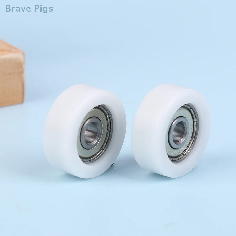 6*26*10mm Plastic Nylon Pulley POM Roller Ball Bearing Pulley Sliding Converyor Wheel Bearing Wheel