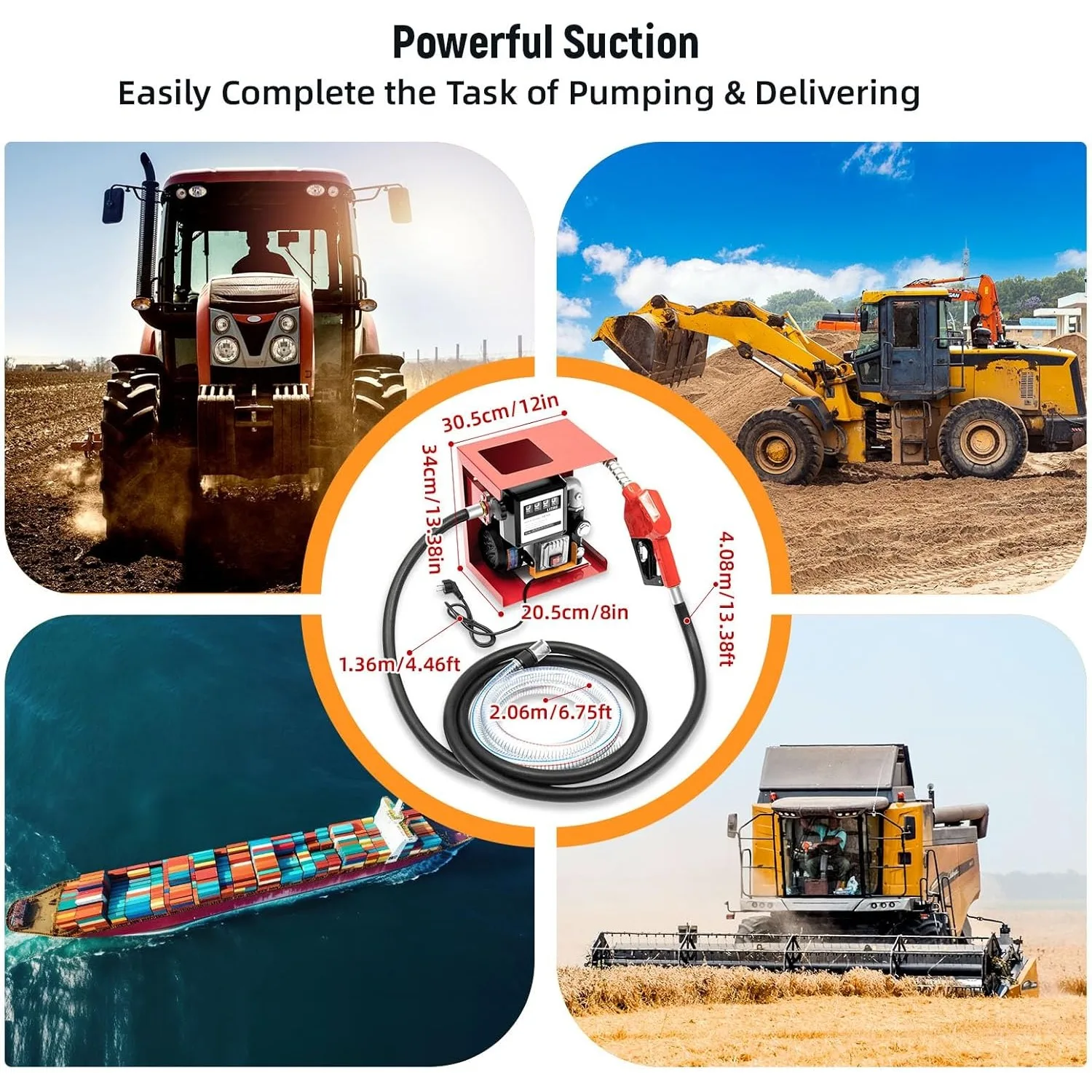 : Bomba para transferência de combustível de carro