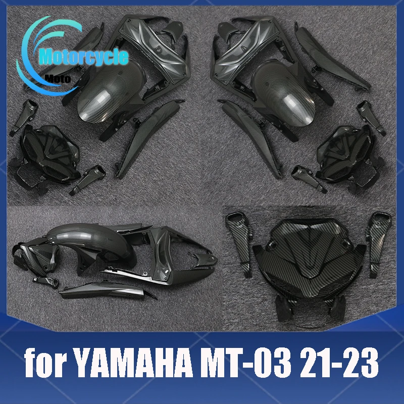 Motorcycle Fairings Kit Fit For YAMAHA MT-03  2021 2022 2023 Bodywork Set 21 22 23 High Quality body black