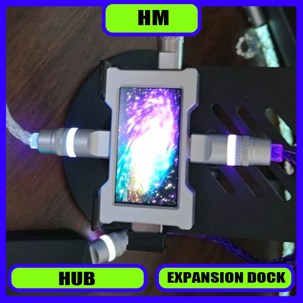 

Игровой USB-концентратор HMLAB — от 2 до 3 портов, 8 кГц, независимая мощность, с экраном, док-станция для киберспорта, металлический корпус MTT