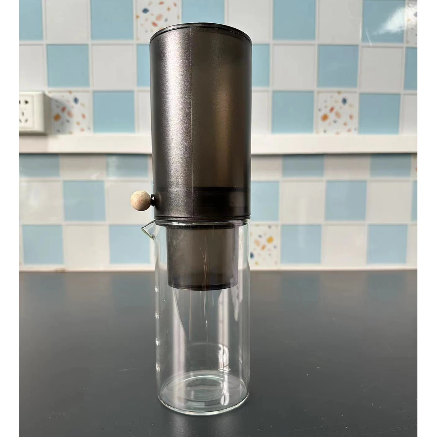 Ice drip coffee pot coffee machine ice brew drip coffee hand brewing pot cold brew ice brew pot