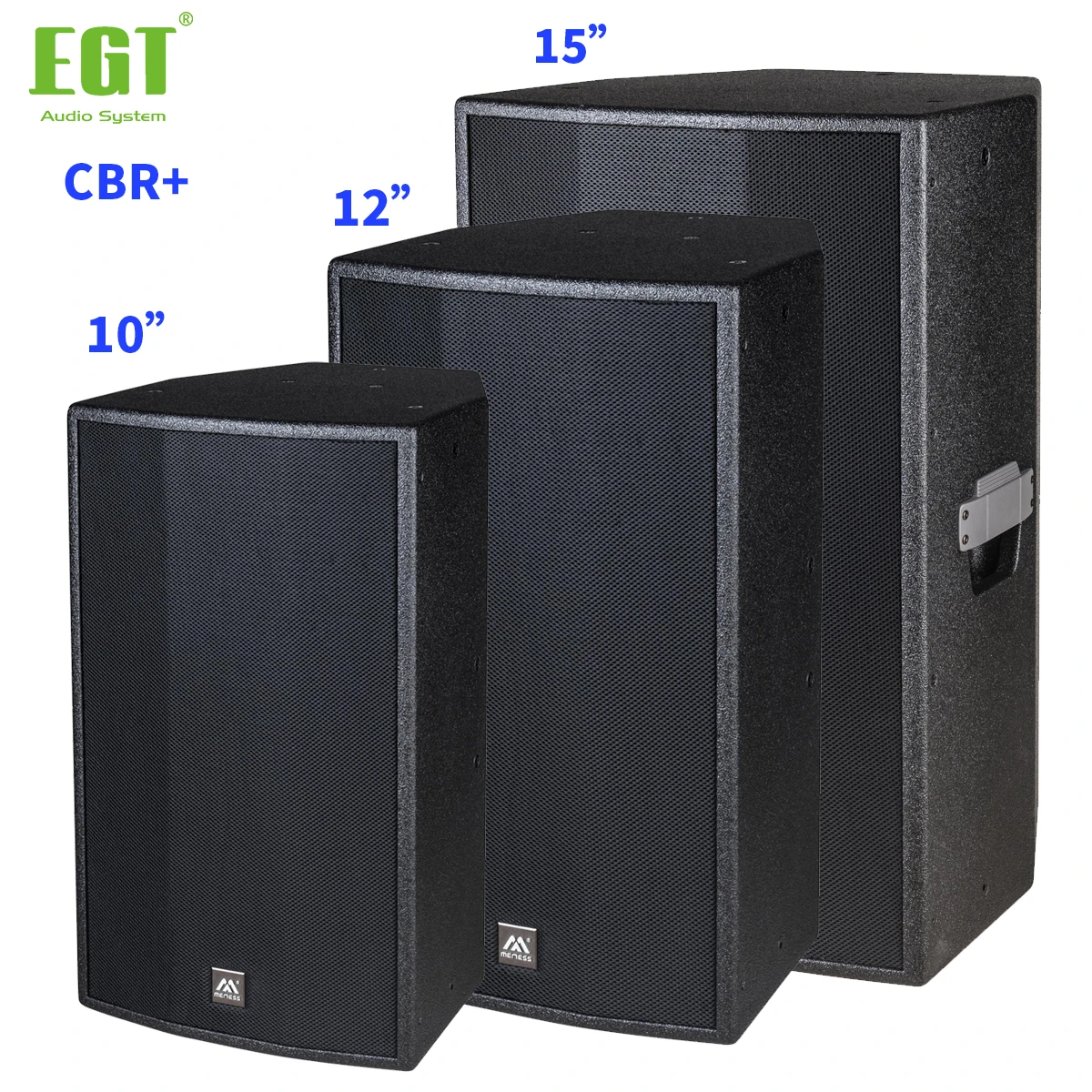 CBR100 10 Inch Passive Full Range Speaker High Power for Stage Club KTV Home Entertainment Use